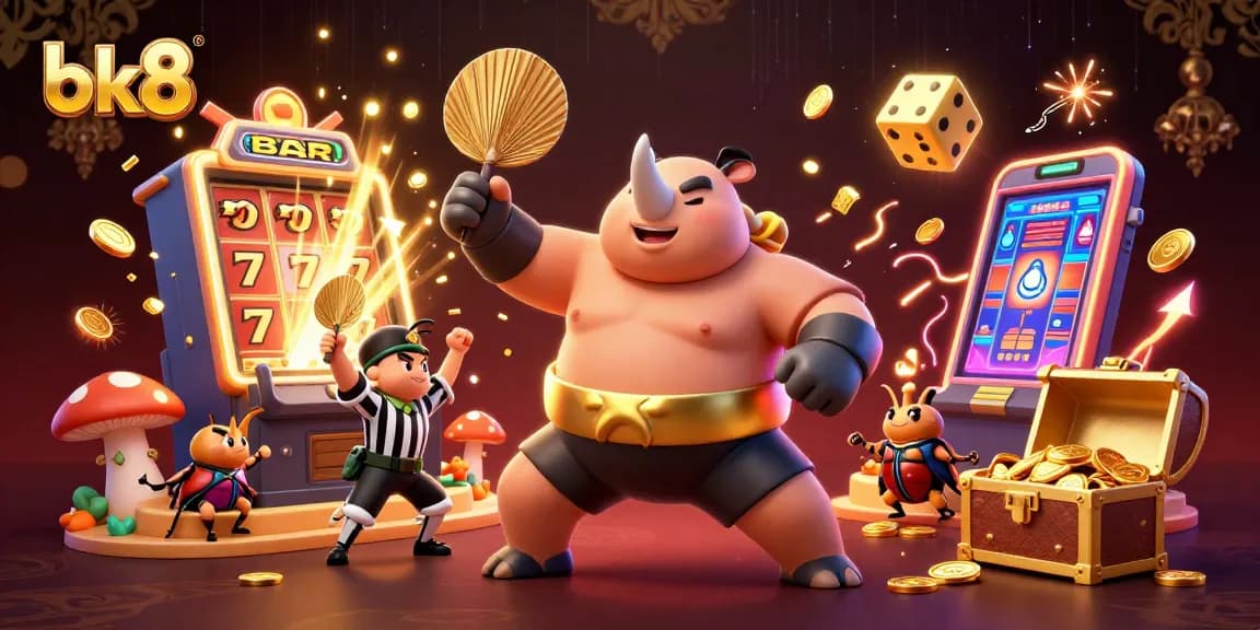 Experience thrilling wins with bk8's exciting casino games and vibrant slot machines.