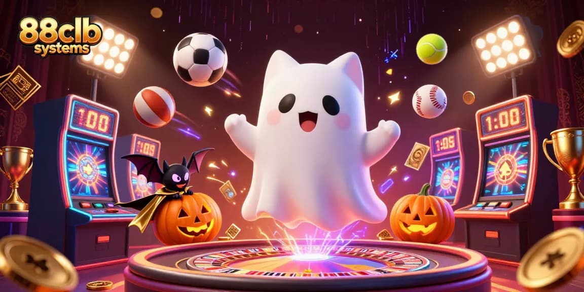Engage with exhilarating 88clb systems while enjoying vibrant casino fun in an animated 3D scene.