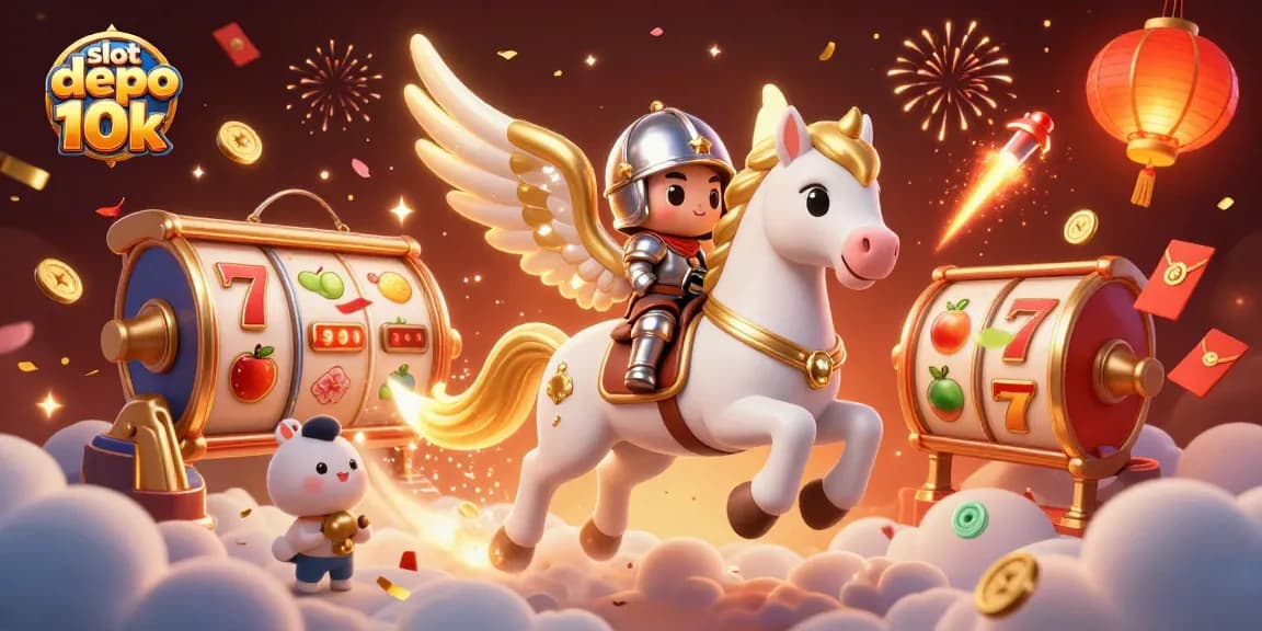 Engage with slot depo 10k and unleash your luck with energetic casino-themed digital art featuring dynamic characters.