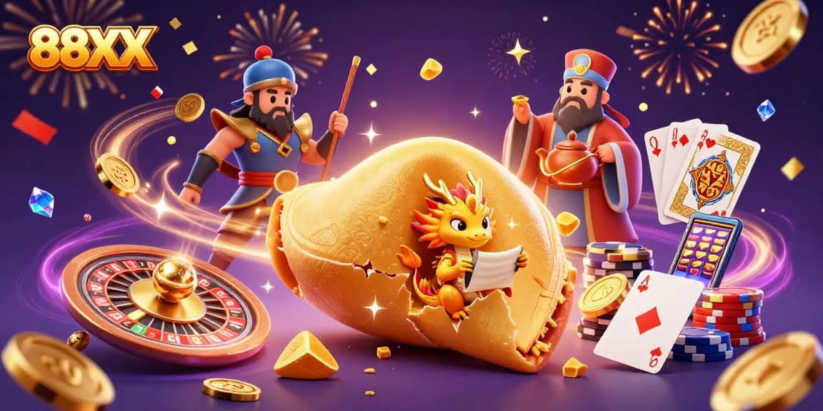 Experience thrilling gameplay at 88XX with dynamic slots and roulette amid golden riches.