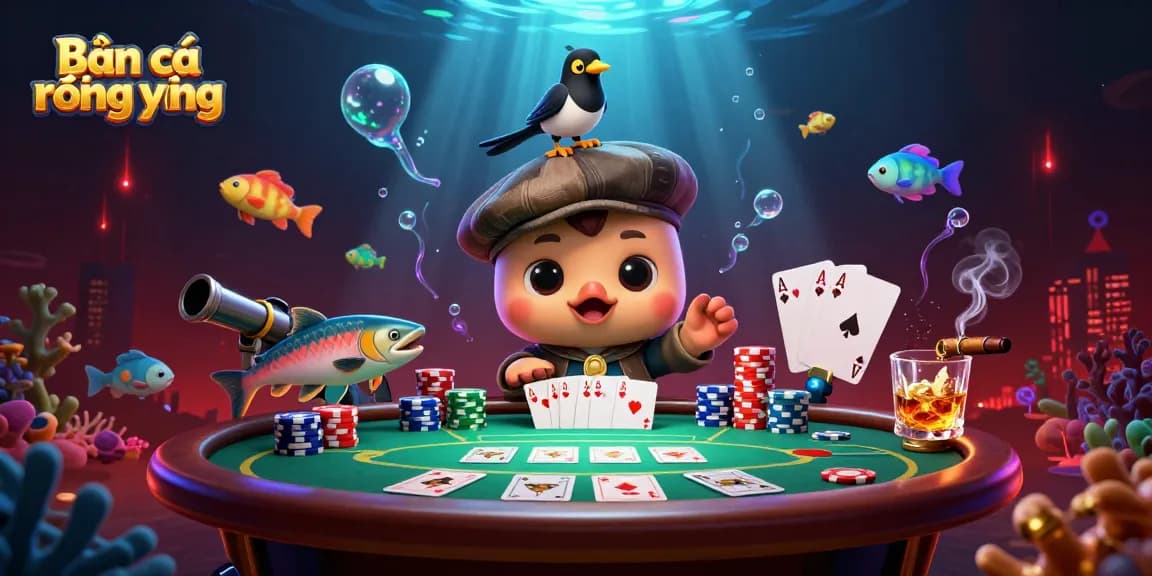 Immerse yourself in Bắn cá rồng vàng gameplay featuring vibrant sea creatures and engaging underwater elements.