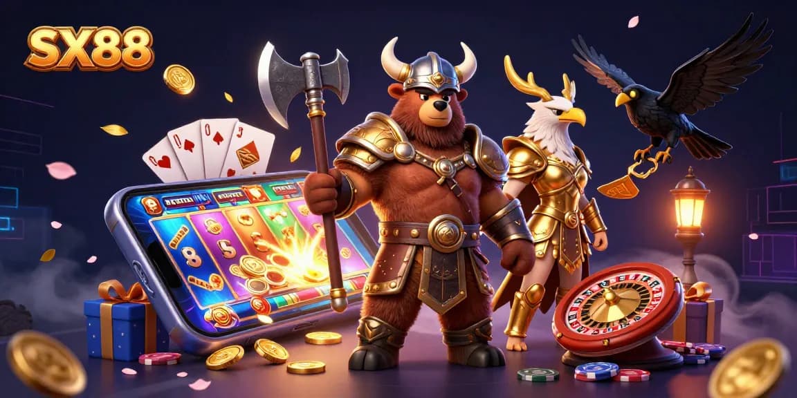 SX88 players enjoy vibrant slot games featuring dynamic elements and winning chances