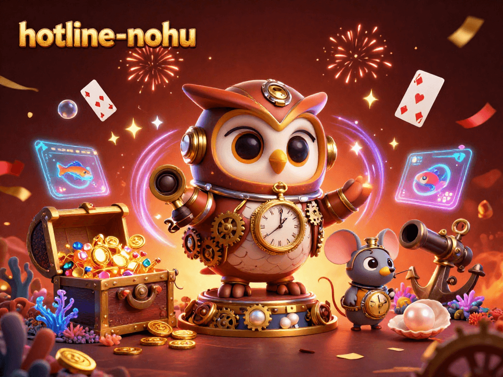 Engage in the thrilling action of hotline-nohu with dynamic characters and vibrant casino elements surrounding