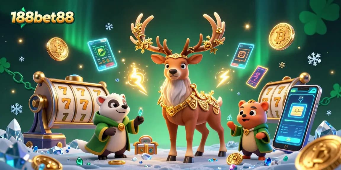 Experience thrilling gameplay at 188bet88 with animated slots and vibrant characters.