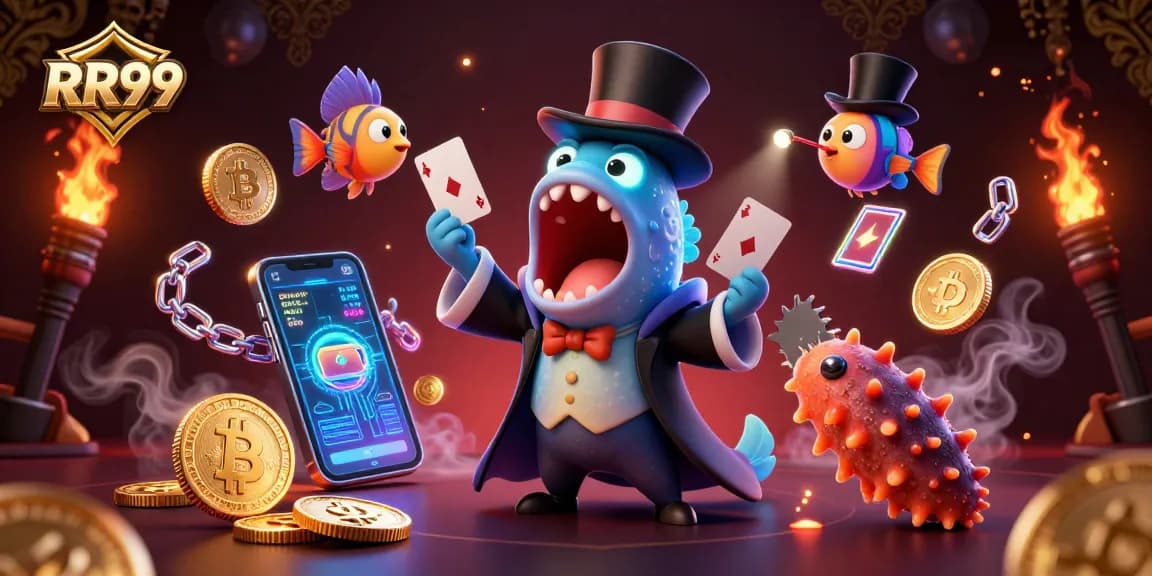 Experience thrilling wins at RR99 with unique magic acts from deep-sea creatures!