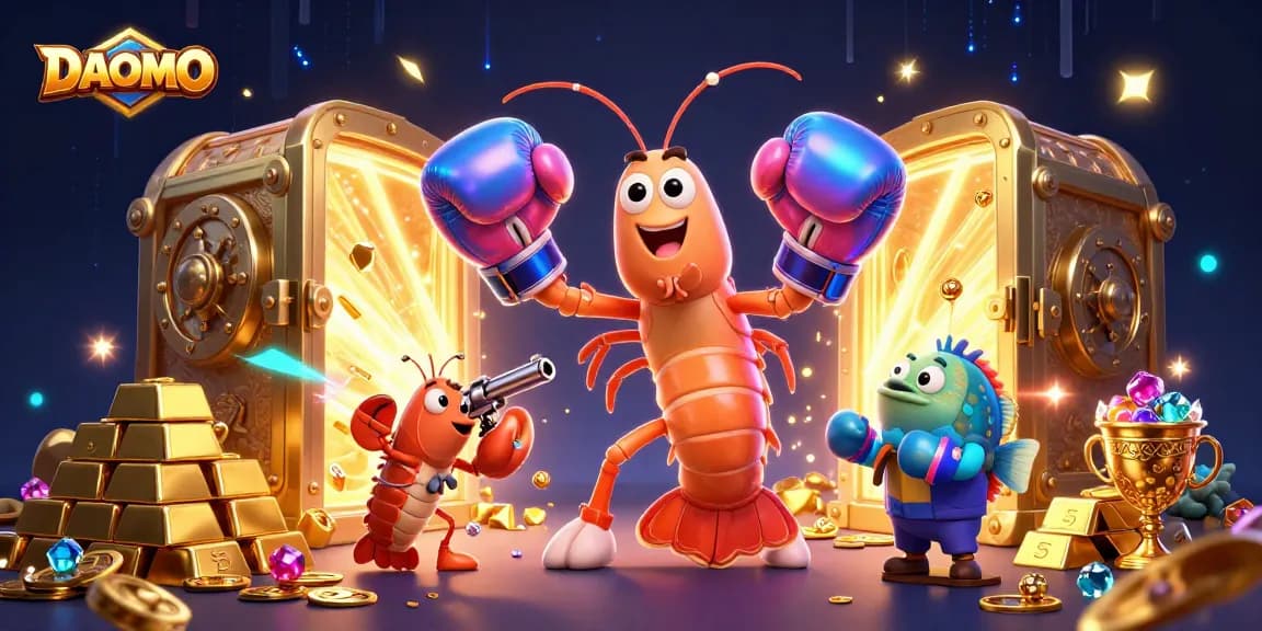 DAOMO highlights thrilling casino gameplay with vibrant graphics and interactive elements.