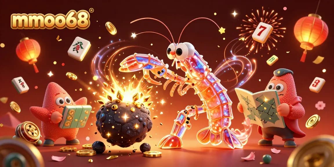 Experience excitement with mmoo68 as a galactic samurai fights through asteroids in a dynamic casino-inspired scene.