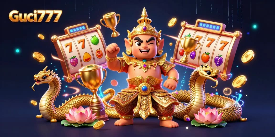 Guci777 meningkatkan peluang menang dengan simbol slot, pengawal kuil, dan elemen kasino lainnya.