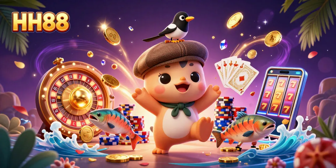 Win big at HH88 with exciting games, vibrant characters, and thrilling casino action!