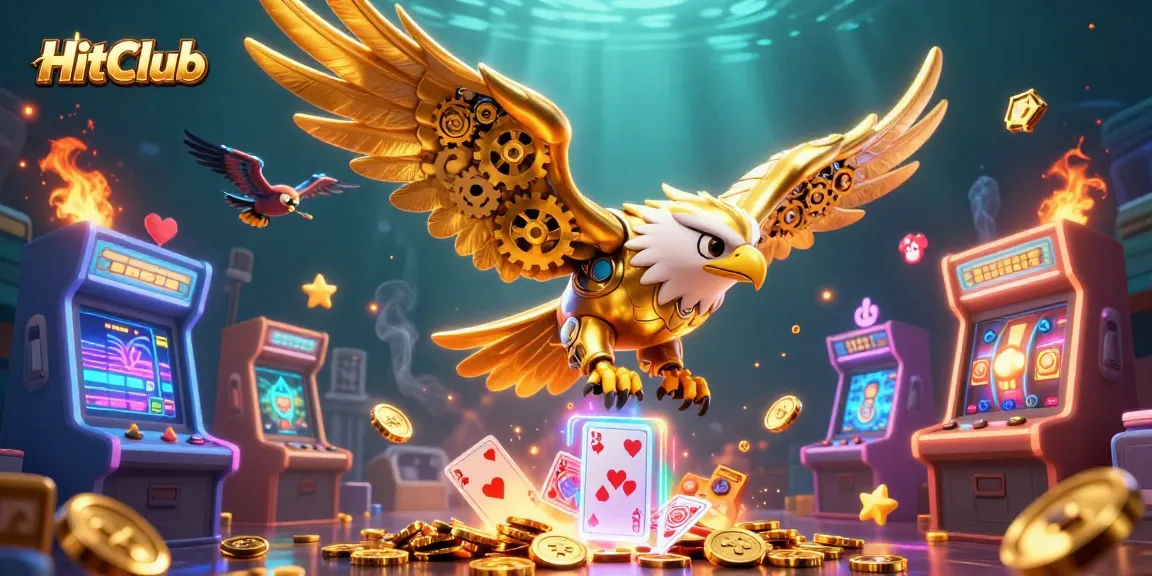 Experience thrilling gameplay with HitClub's engaging casino elements and vibrant visual style.