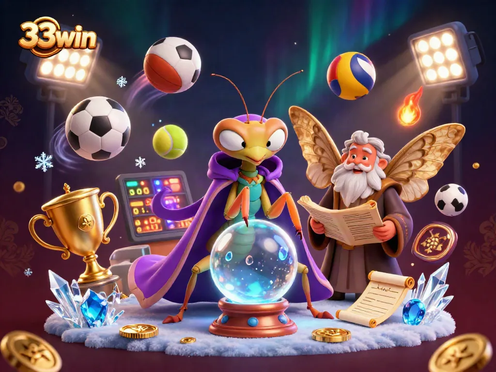 Experience excitement at 33win with dynamic gambling elements and vibrant casino visuals.