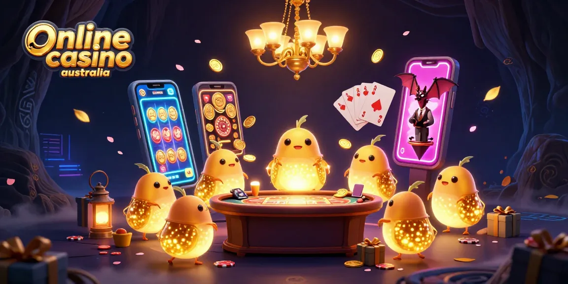 Experience excitement with online casino Australia featuring glowworms in a captivating cave.