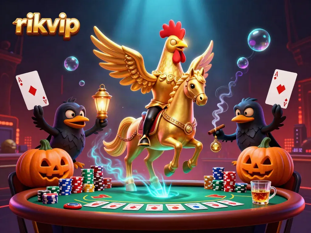 Get ready to win at rikvip with the golden rooster in a thrilling midnight casino adventure!