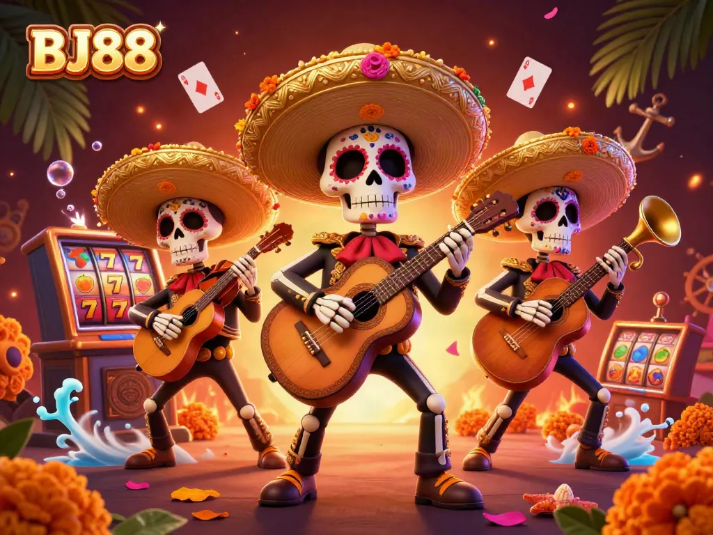 Experience thrilling gameplay at BJ88 with vibrant casino action and dynamic characters.