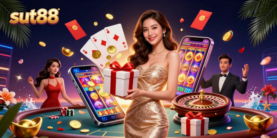Join the fun with sut88, featuring dynamic gaming elements and a festive atmosphere.