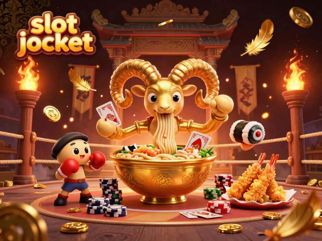 Experience thrilling slot jackpot action with vibrant characters and dynamic casino elements.