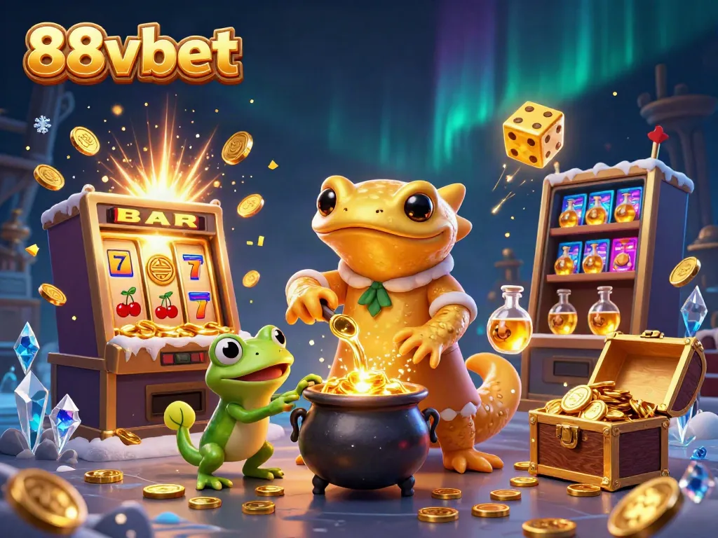 Experience the magic of 88vbet with golden salamander alchemist, slot machines, and elixirs