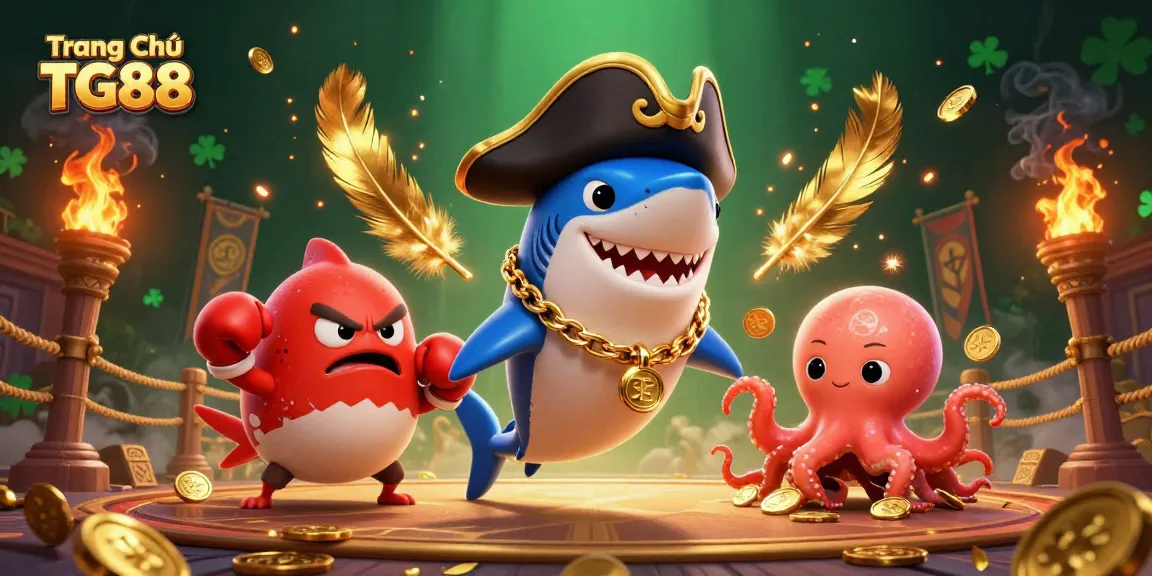 Engage in slots adventure at Trang Chủ TG88 with vibrant characters in a dynamic casino scene.