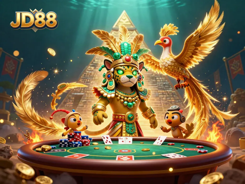 JD88 enhances your gaming experience with vibrant casino action and dynamic visuals.