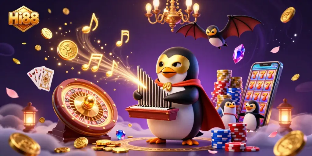 Experience the excitement at Hi88 with dynamic games and rich casino scenes full of action.