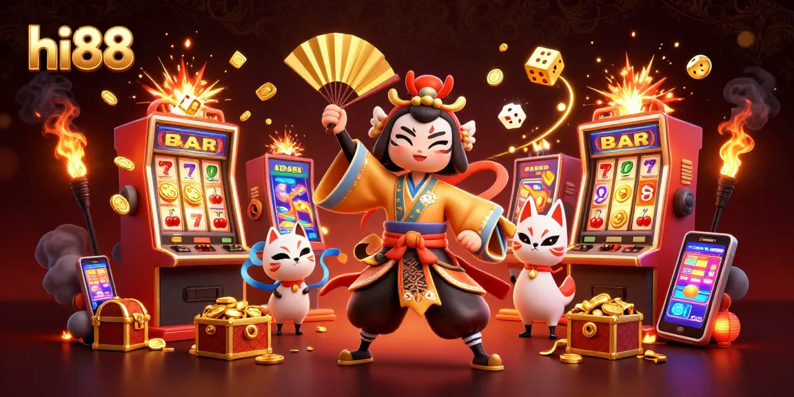 Join the excitement at hi88 and experience thrilling jackpot wins in this vibrant casino scene.