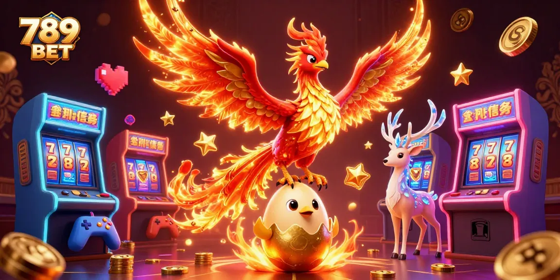 Experience the thrill of 789 BET with a vibrant casino illustration featuring dynamic gaming elements.