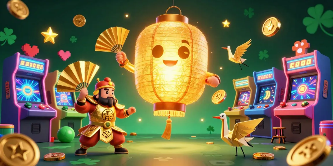 Mwplay's vibrant casino scene with golden lantern spirit and arcade machines promises thrilling gaming action.