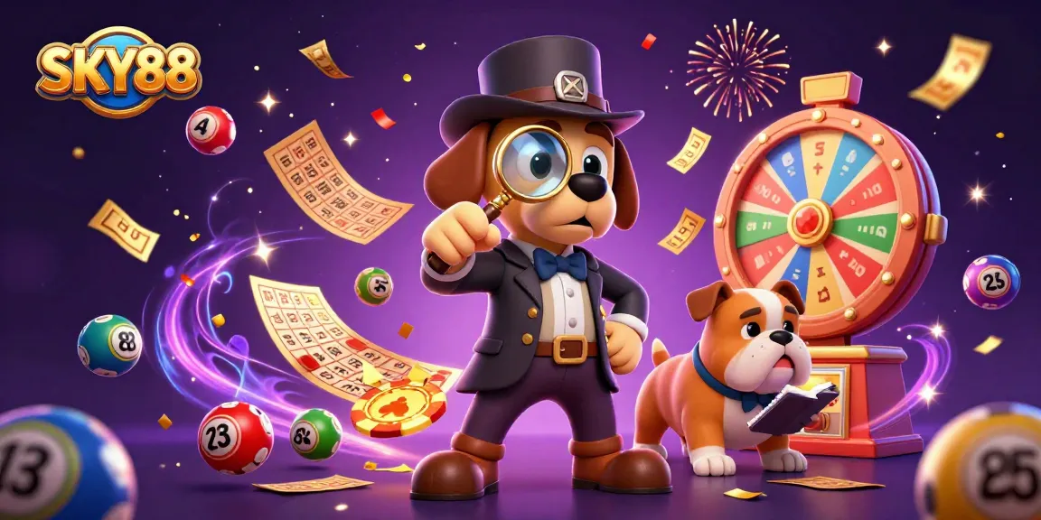 Engage in thrilling games with SKY88 while discovering clues in a vibrant casino adventure.