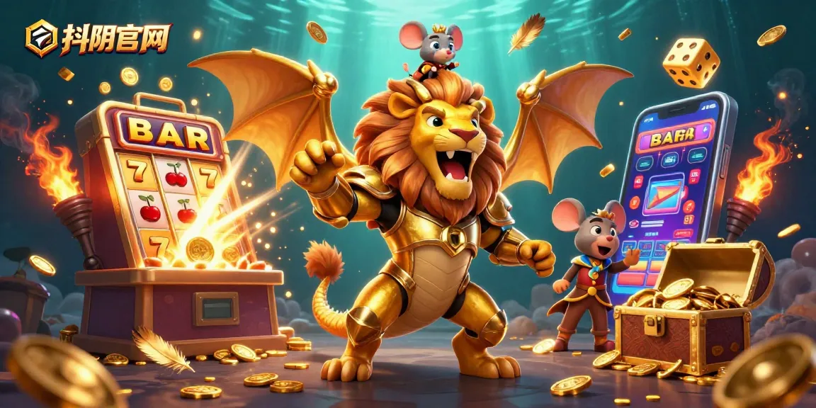 Engage with 抖阴官网's thrilling features while enjoying a vivid 3D casino scene bursting with action and rich details.
