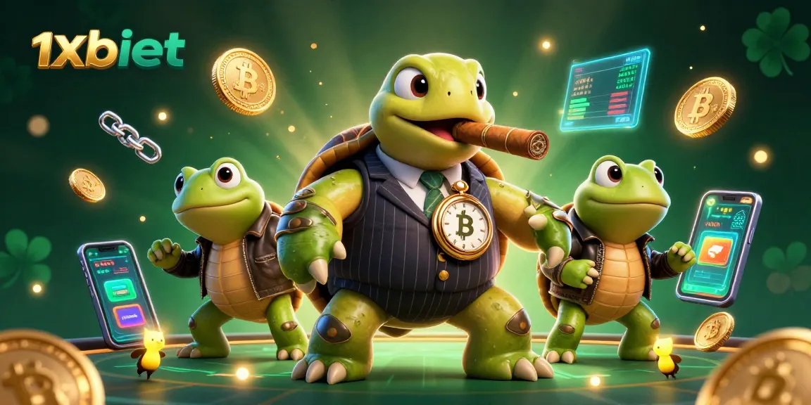 Experience exciting 1xbet gaming moments with a lively illustration of characters enjoying a vibrant casino atmosphere.