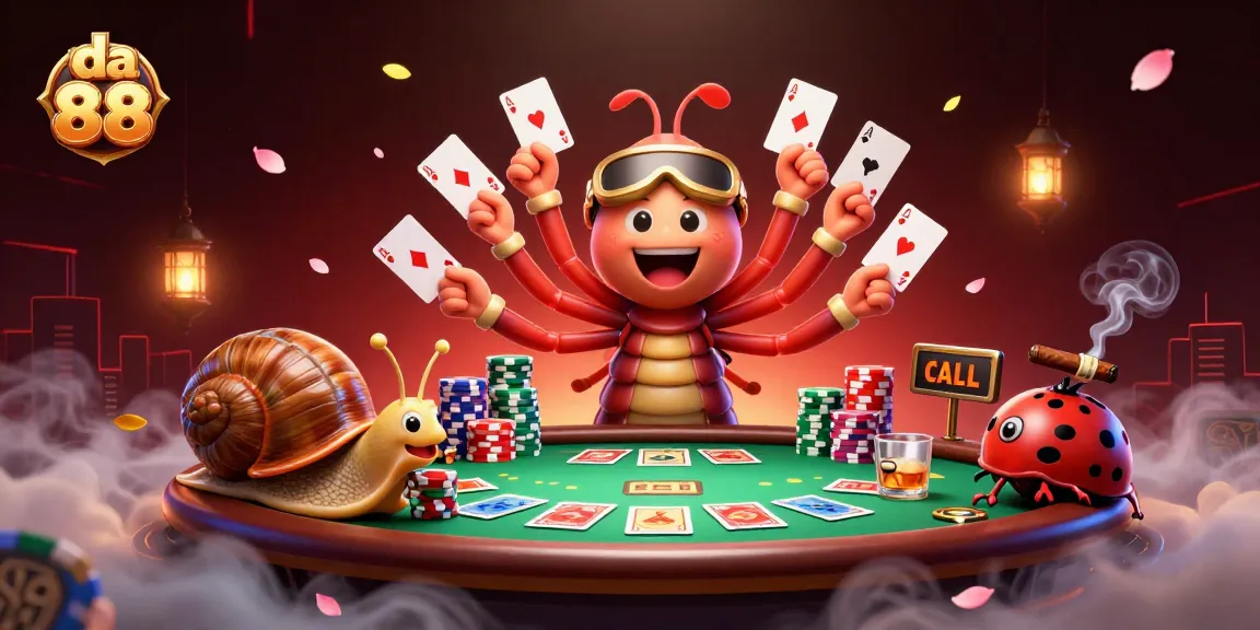 Players enjoy da 88 casino gaming with exciting card action and vibrant poker elements.