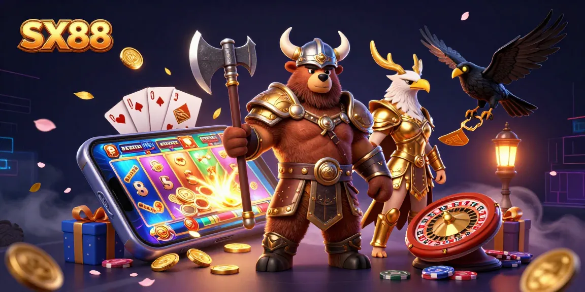 SX88 players enjoy vibrant slot games featuring dynamic elements and winning chances