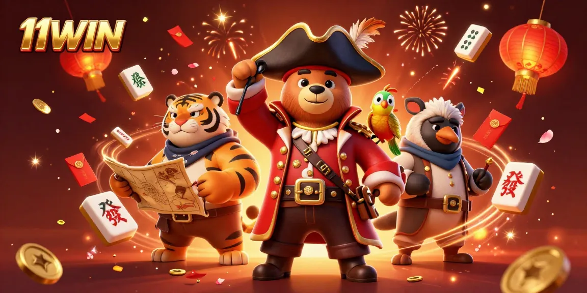 Experience thrilling gameplay at 11WIN with vibrant characters and dynamic casino elements.