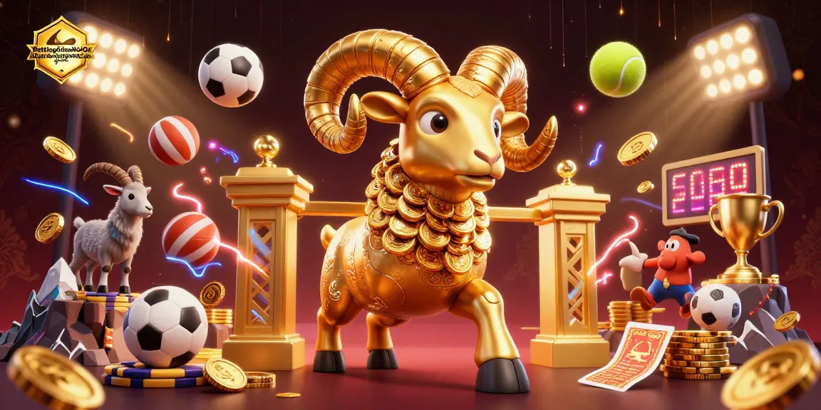Engage with BettingSitesNotOnGamStop.uk guide by experiencing a vibrant 3D illustration of crypto sports betting excitement.