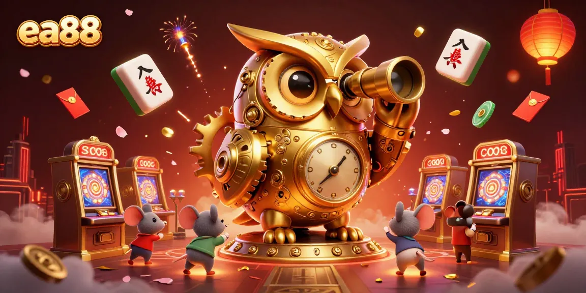 Experience exciting gameplay at ea88 with a vibrant casino illustration featuring dynamic elements and characters.