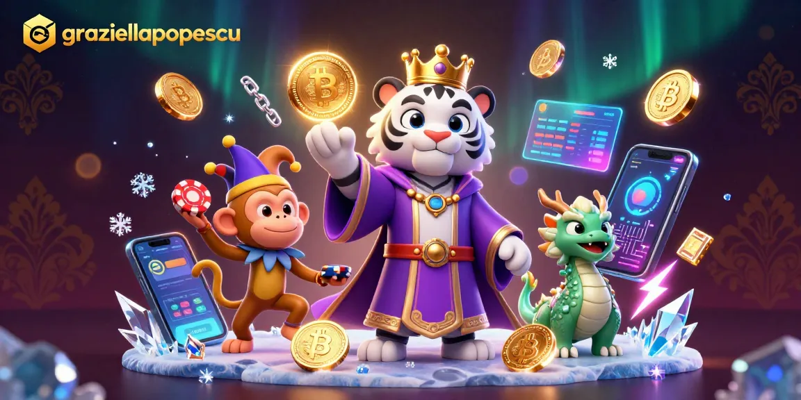 Experience graziellapopescu's casino ambiance with luxurious characters and vibrant gaming elements.