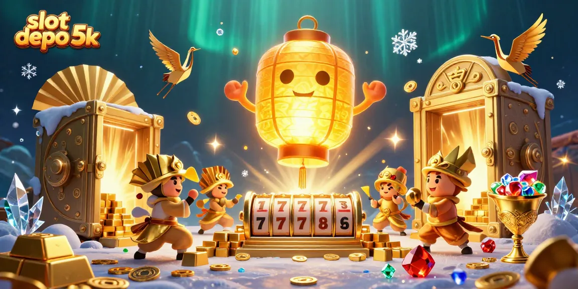 Engage with slot depo 5k through vibrant casino action featuring gold treasures and animated spirits.